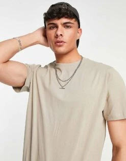 Pull&Bear T-shirt In Beige For Men -Pull&Bear Sales 202623202 3