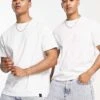 Pull&Bear Join Life 2-pack T-shirt In White For Men 1 Pull&Bear Join Life 2-pack T-shirt In White For Men -Pull&Bear Sales 203099920 1 white