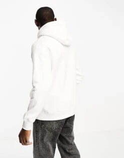 Pull&Bear Hoodie In White For Men 9 Pull&Bear Hoodie In White For Men -Pull&Bear Sales 205355028 3