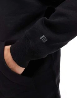 Pull&Bear Hoodie In Black For Men -Pull&Bear Sales 206258123 4