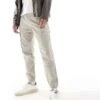 Pull&bear Cargo Trouser In Stone For Men Sand -Pull&Bear Sales 206465847 1 sand