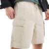 Pull&Bear Cargo Short In Beige For Men 1 Pull&Bear Cargo Short In Beige For Men -Pull&Bear Sales 206482414 1 beige