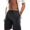 Pull&Bear Linen Look Shorts In Black - Mix&Match For Men -Pull&Bear Sales 206611277 1 black