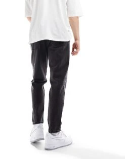 Pull&Bear Standard Fit Jeans In Black For Men -Pull&Bear Sales 206669716 3