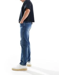 Pull&Bear Straight Vintage Jeans In Mid Blue For Men Grey 10 Pull&Bear Straight Vintage Jeans In Mid Blue For Men Grey -Pull&Bear Sales 206670254 3