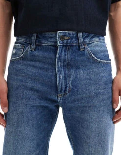 Pull&Bear Straight Vintage Jeans In Mid Blue For Men Grey 12 Pull&Bear Straight Vintage Jeans In Mid Blue For Men Grey -Pull&Bear Sales 206670254 5