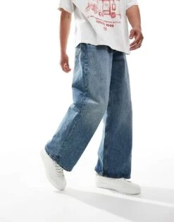 Pull&Bear Lace Up Back Tab Trainer In White For Men -Pull&Bear Sales 206772380 3