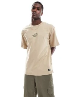 Pull&bear Same Day Delivery Back Printed T-shirt In Beige For Men -Pull&Bear Sales 206845972 3