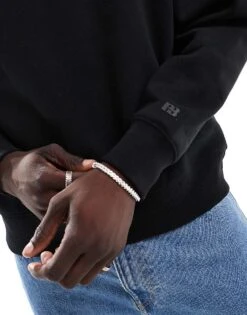 Pull&Bear Sweatshirt In Black For Men 9 Pull&Bear Sweatshirt In Black For Men -Pull&Bear Sales 206998387 3