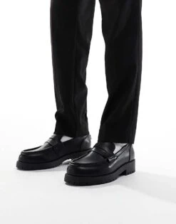 Pull&Bear Loafers In Black For Men -Pull&Bear Sales 207069457 1 black 1