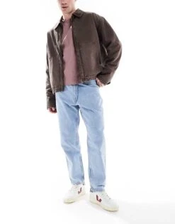 Pull&Bear Standard Fit Jeans In Mid Blue For Men 10 Pull&Bear Standard Fit Jeans In Mid Blue For Men -Pull&Bear Sales 207170830 3