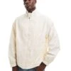 Pull&Bear Windbreaker Track Jacket In Ecru For Men -Pull&Bear Sales 207170853 1 ecru
