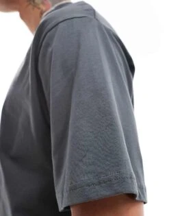 Pull&Bear Boxy T-shirt In Grey For Men -Pull&Bear Sales 207242038 3