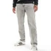 Pull&Bear Straight Vintage Jean Fit In Grey For Men -Pull&Bear Sales 207271404 1 grey