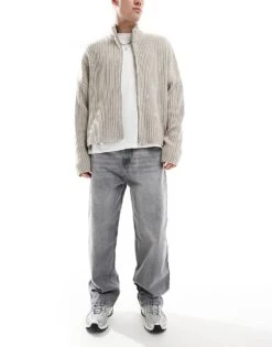 Pull&Bear Skater Fit Jean In Grey For Men -Pull&Bear Sales 207347257 1 grey 1