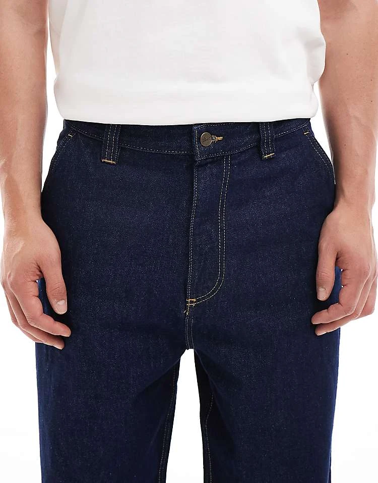 Pull&Bear Skater Rinse Wash Jeans In Blue For Men 7 Pull&Bear Skater Rinse Wash Jeans In Blue For Men - Image 5