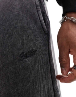 Pull&Bear Skater Fit Jogger In Charcoal For Men 10 Pull&Bear Skater Fit Jogger In Charcoal For Men -Pull&Bear Sales 207480203 3