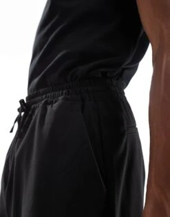 Pull&Bear Relaxed Tailored Trousers In Black For Men -Pull&Bear Sales 207480270 4