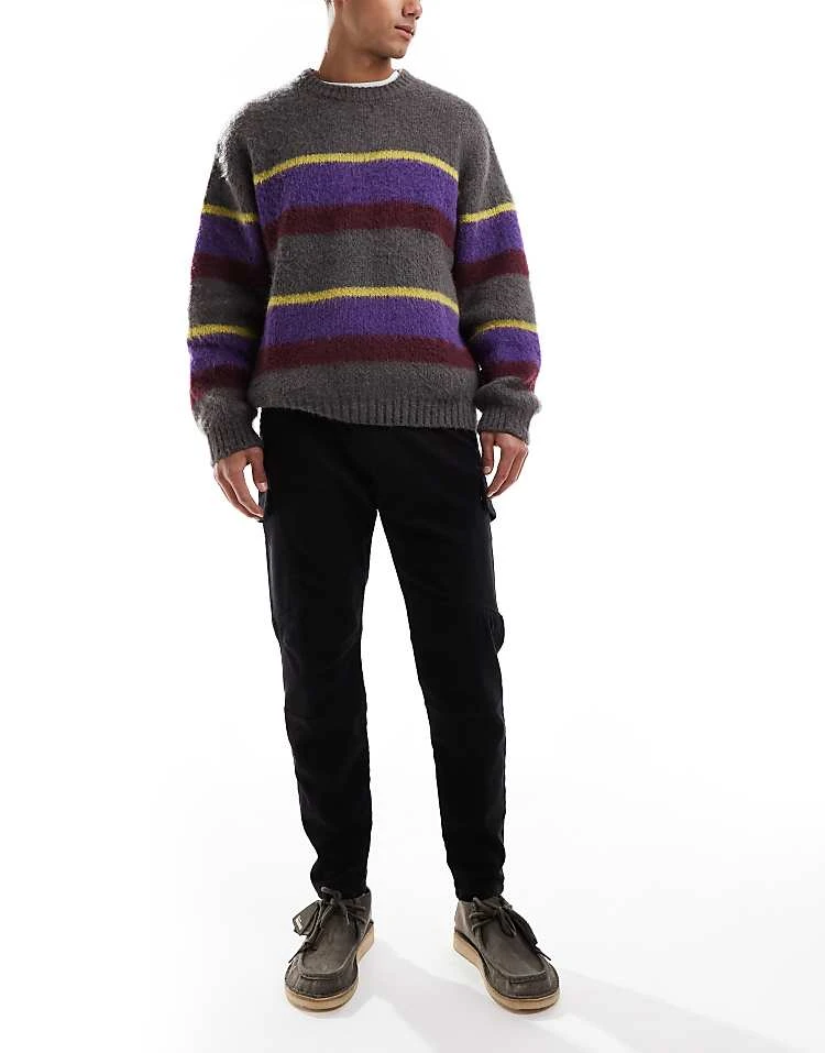 Pull&Bear Straight Leg Cargo Trouser In Black For Men 3 Pull&Bear Straight Leg Cargo Trouser In Black For Men