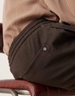 Pull&Bear Co-ord Tailored Trouser In Brown For Men 12 Pull&Bear Co-ord Tailored Trouser In Brown For Men -Pull&Bear Sales 207510709 5