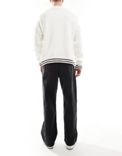 Pull&Bear Loose Fit Straight Leg Jean In Black For Men 9 Pull&Bear Loose Fit Straight Leg Jean In Black For Men -Pull&Bear Sales 207510751 2