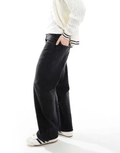 Pull&Bear Loose Fit Straight Leg Jean In Black For Men 10 Pull&Bear Loose Fit Straight Leg Jean In Black For Men -Pull&Bear Sales 207510751 3