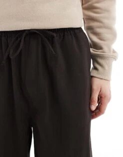 Pull&Bear Smart Jogger In Brown For Men -Pull&Bear Sales 207510758 5