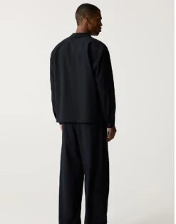 Pull&Bear Co-ord Shirt In Navy For Men 9 Pull&Bear Co-ord Shirt In Navy For Men -Pull&Bear Sales 207510790 3