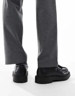 Pull&Bear Chunky Tassel Loafer In Black For Men -Pull&Bear Sales 207520107 4