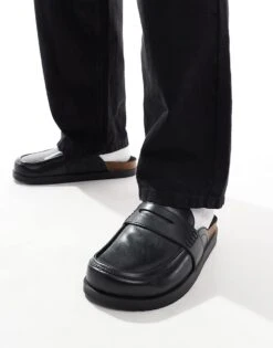 Pull&Bear Slip On Loafers In Black For Men -Pull&Bear Sales 207520126 4