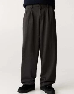 Pull&Bear Stripe Tailored Trouser In Grey For Men -Pull&Bear Sales 207530006 4