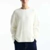 Pull&Bear Fluffy Knitted Jumper In Ecru For Men Neutral -Pull&Bear Sales 207559949 1 neutral