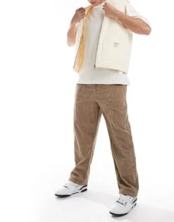 Pull&Bear Wide Leg Corduroy Trouser In Beige For Men Neutral 13 Pull&Bear Wide Leg Corduroy Trouser In Beige For Men Neutral -Pull&Bear Sales 207631060 1 neutral 1