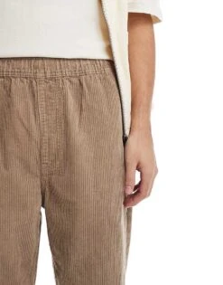 Pull&Bear Wide Leg Corduroy Trouser In Beige For Men Neutral 11 Pull&Bear Wide Leg Corduroy Trouser In Beige For Men Neutral -Pull&Bear Sales 207631060 4