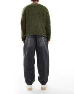 Pull&Bear Balloon Fit Jeans In Washed Black For Men 10 Pull&Bear Balloon Fit Jeans In Washed Black For Men -Pull&Bear Sales 207631087 3