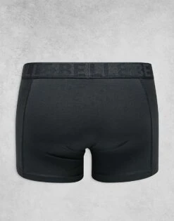 Pull&Bear 3 Pack Boxers Contrast Waistband In White, Grey And Black For Men -Pull&Bear Sales 207645522 3
