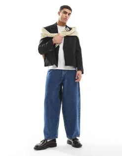 Pull&Bear Boxy Relaxed Tailored Blazer In Black For Men -Pull&Bear Sales 207782032 4