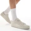 Pull&Bear Retro Trainer In Beige For Men White -Pull&Bear Sales 207938830 1 white