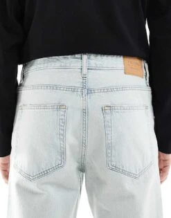 Pull&Bear Straight Vintage Fit Jean In Light Blue For Men -Pull&Bear Sales 208004869 5