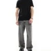 Pull&Bear Loose Fit Jean In Grey For Men 1 Pull&Bear Loose Fit Jean In Grey For Men -Pull&Bear Sales 208034548 1 grey