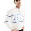 Pull&Bear Knitted Retro Polo In Ecru For Men Neutral -Pull&Bear Sales 208046092 1 neutral