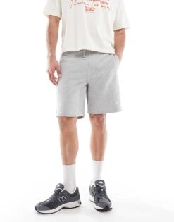 Pull&Bear STWD Jersey Shorts In Light Grey For Men -Pull&Bear Sales 208055713 3