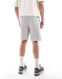 Pull&Bear STWD Jersey Shorts In Light Grey For Men -Pull&Bear Sales 208055713 5