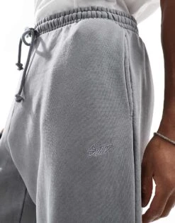 Pull&Bear Skater Fit Jogger In Grey For Men Charcoal -Pull&Bear Sales 208075153 5