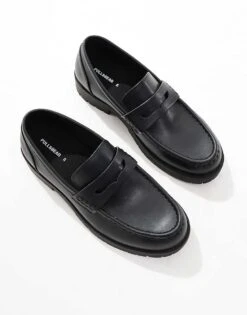 Pull&Bear Loafer In Black For Men -Pull&Bear Sales 208108915 3