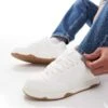 Pull&Bear Retro Trainer In White For Men -Pull&Bear Sales 208108951 1 white