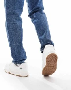 Pull&Bear Retro Trainer In White For Men -Pull&Bear Sales 208108951 3