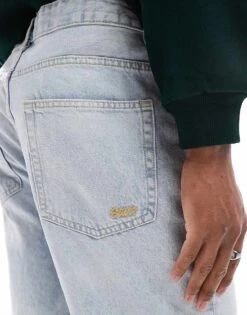 Pull&Bear Baggy Fit Denim Short In Light Blue For Men 10 Pull&Bear Baggy Fit Denim Short In Light Blue For Men -Pull&Bear Sales 208210001 3