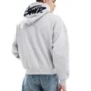 Pull&Bear STWD Hoodie In Grey For Men -Pull&Bear Sales 208269008 1 grey