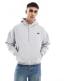 Pull&Bear STWD Hoodie In Grey For Men 9 Pull&Bear STWD Hoodie In Grey For Men -Pull&Bear Sales 208269008 3